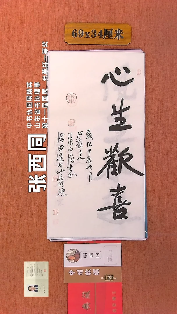 【闪购商品】书法202    张西同老师书法作品