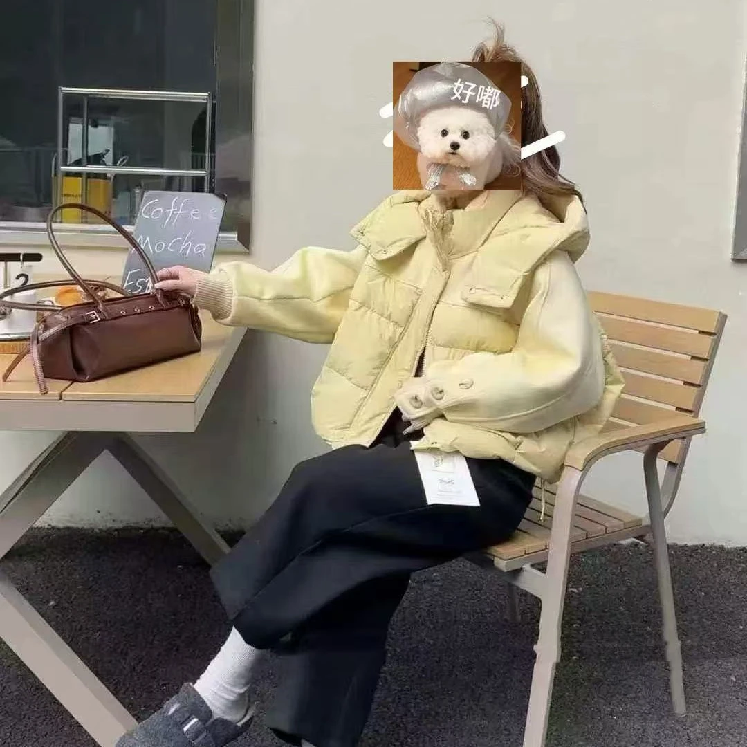 2319连帽独特冬外套on退on换～（无售后）