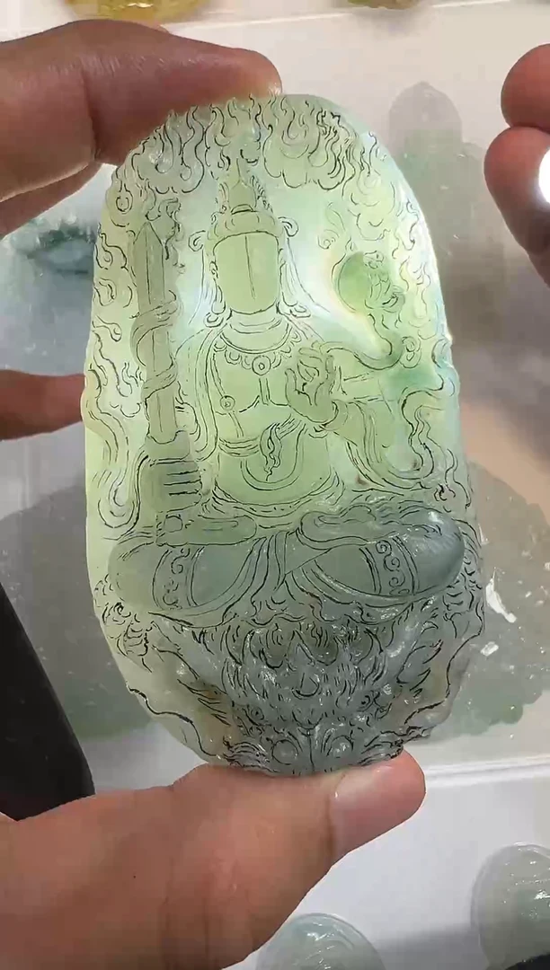 未镶嵌定制翡翠牌子