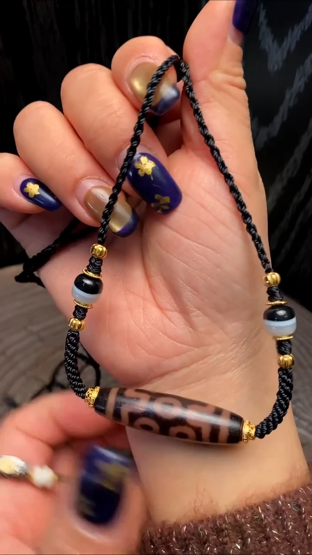 把件猛犸象牙七Y 项链