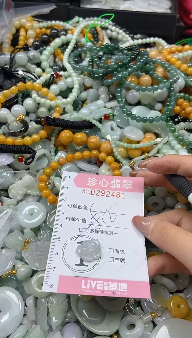 翡翠未镶嵌颈饰闪购0292481多样性发其一