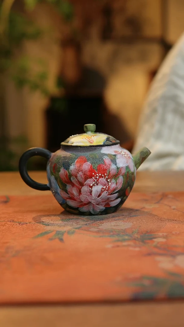 【闪购商品】瓷片1808景德镇手工手绘釉下彩高温瓷