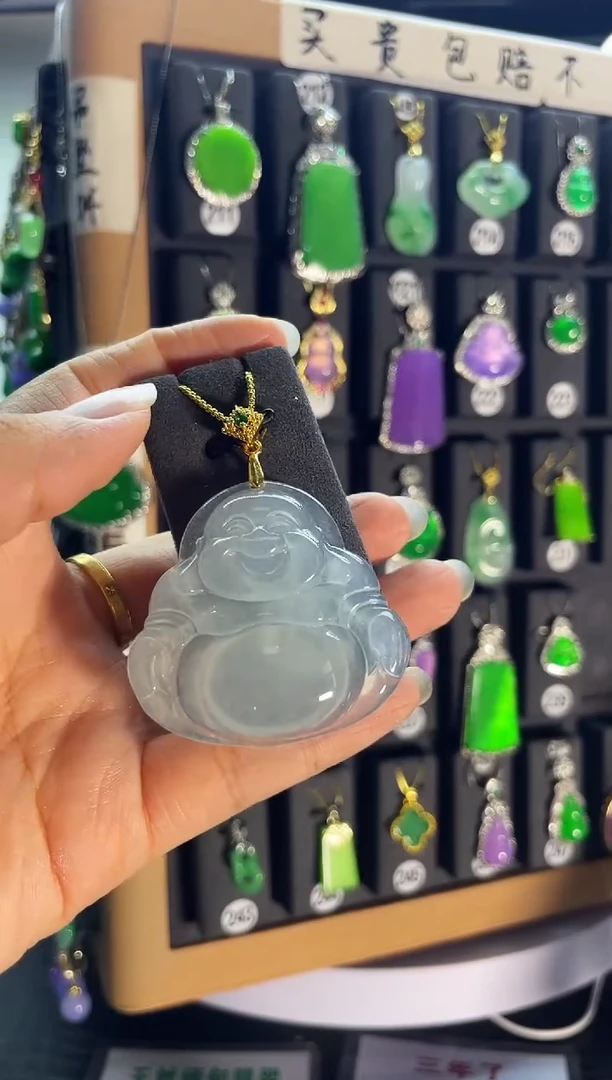 翡翠银S925镶嵌耳饰看.....