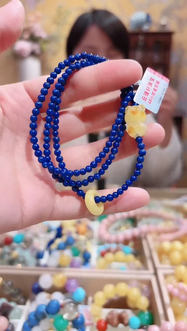 未镶嵌青金石颈饰设计款