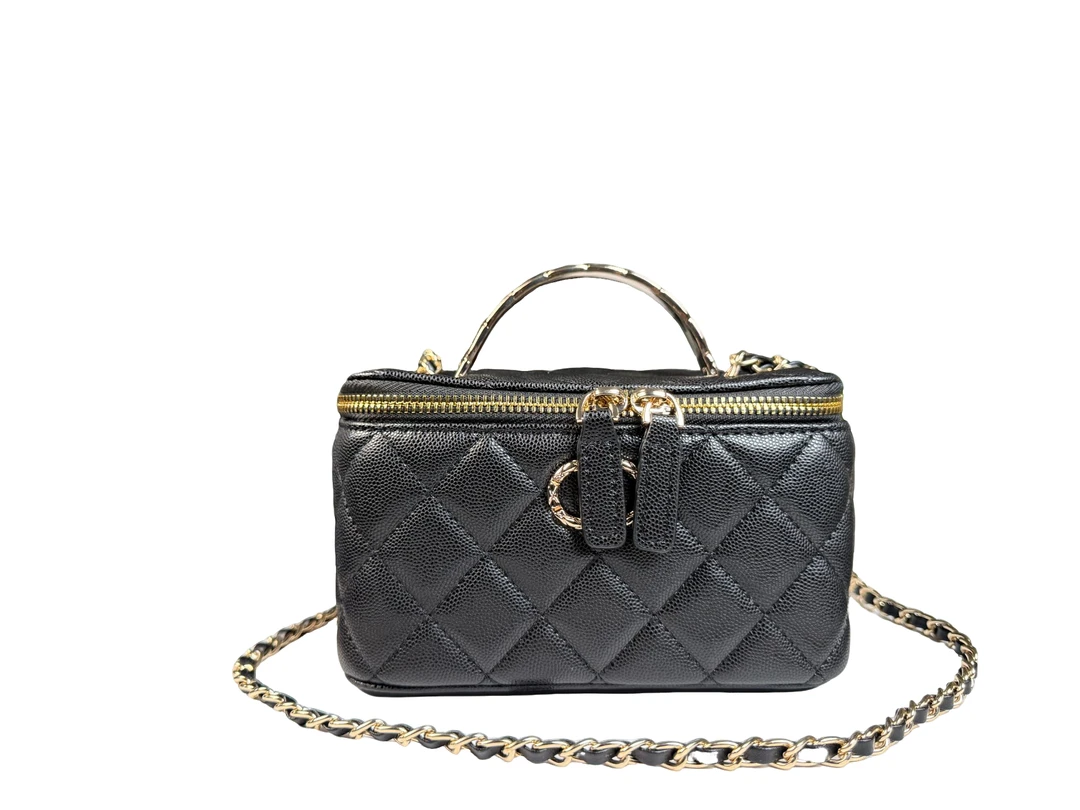 (25S) 鱼子酱 Coco crush 手柄盒子包 百搭手拎单肩斜跨包  6660