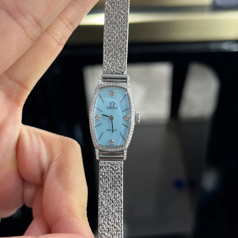 95新 Omega/欧米茄 手动机械后钻14*21mm/公价32999/w12315