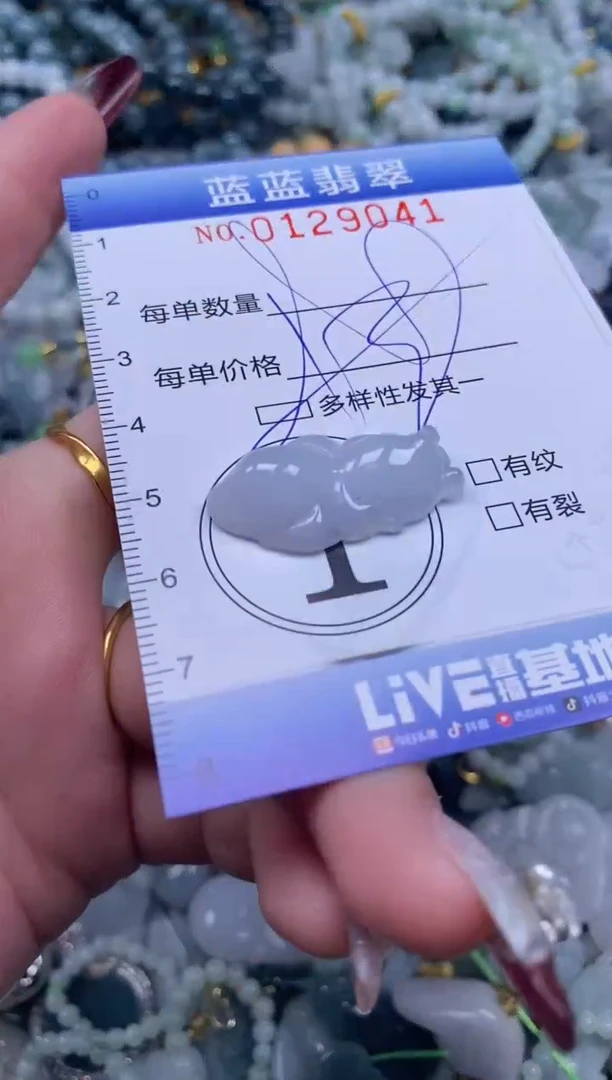 【闪购商品】翡翠颈饰未镶嵌闪购0129041多样性发其一