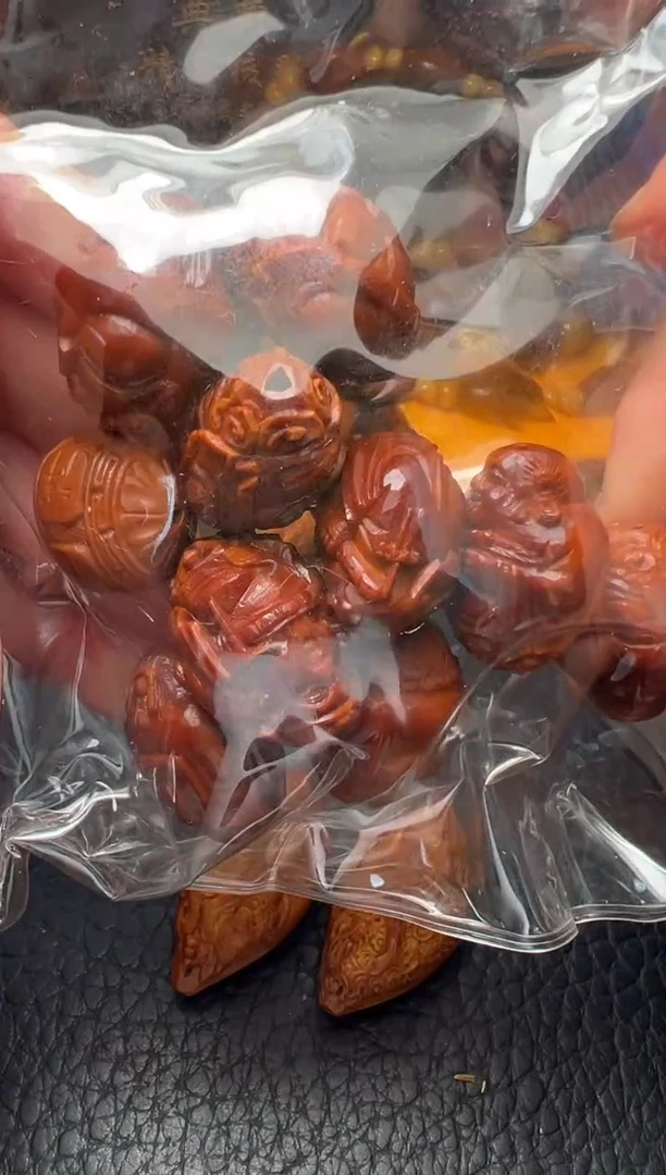 手串/手链橄榄核懿***6回血钟惠明本工八仙祝寿