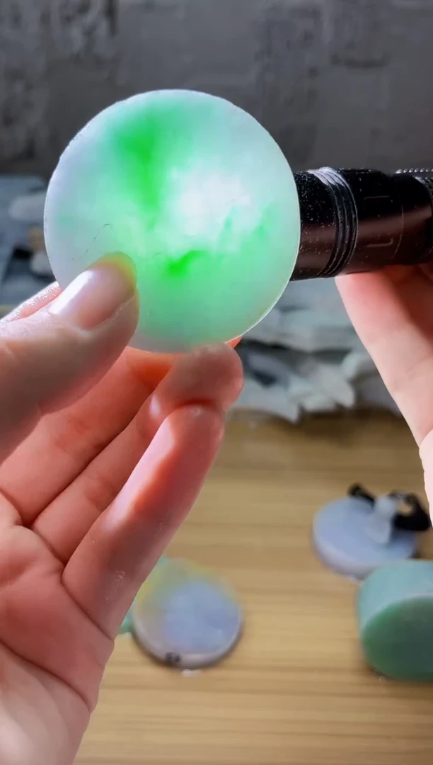 裸石翡翠天然翡翠A货古 南 702