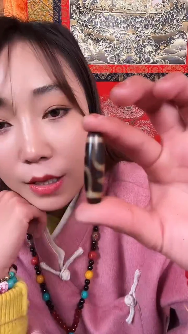 铁合金花岗石藏式风格珠串