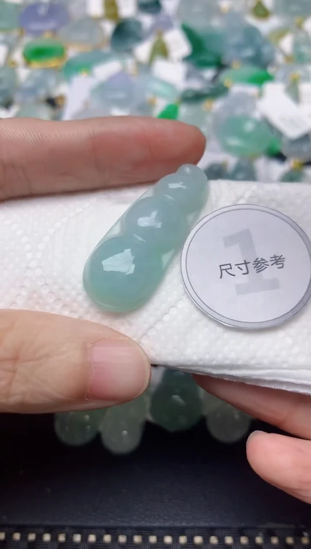 颈饰未镶嵌翡翠天然缅甸A货翡翠