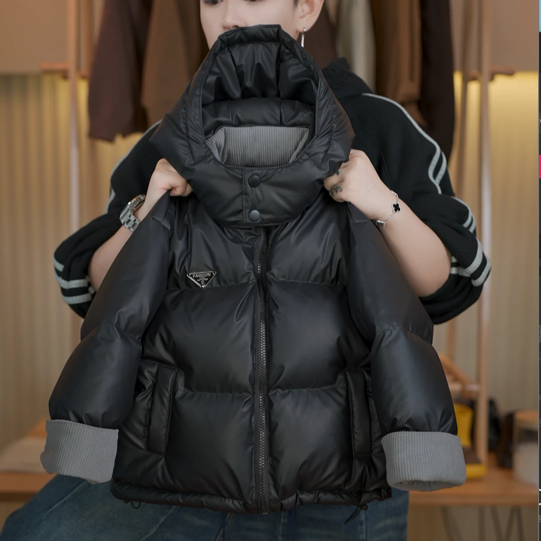 【小蛋壳】现货【90白鸭绒】双倍充绒羽绒服儿童冬季韩版时尚羽绒服