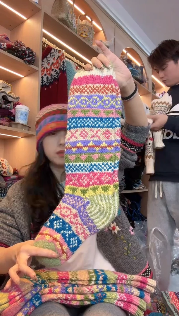 羊毛彼***?百羊毛地板袜602