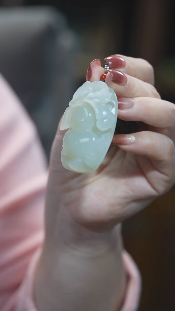 未镶嵌岫玉吊坠葫芦