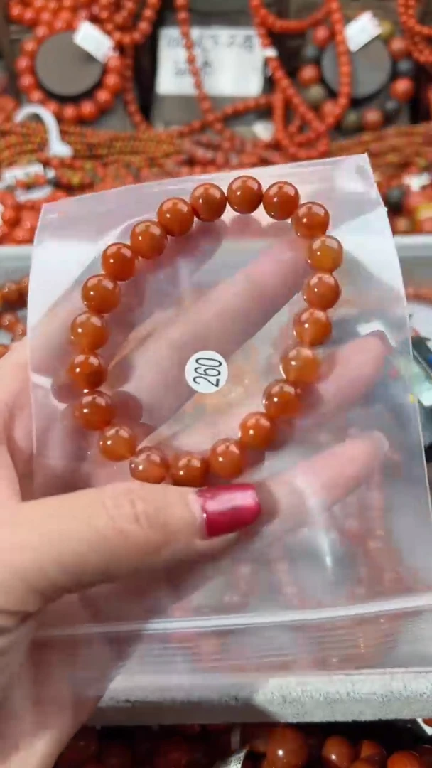 【闪购商品】南红玛瑙手串未镶嵌9+