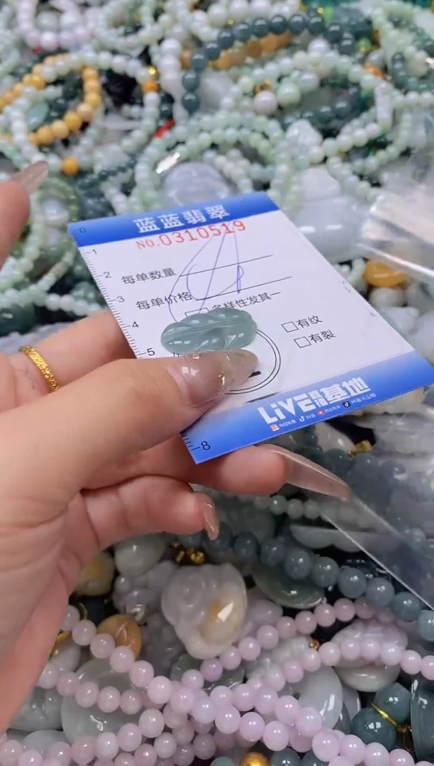 翡翠未镶嵌颈饰闪购0310519多样性发其一