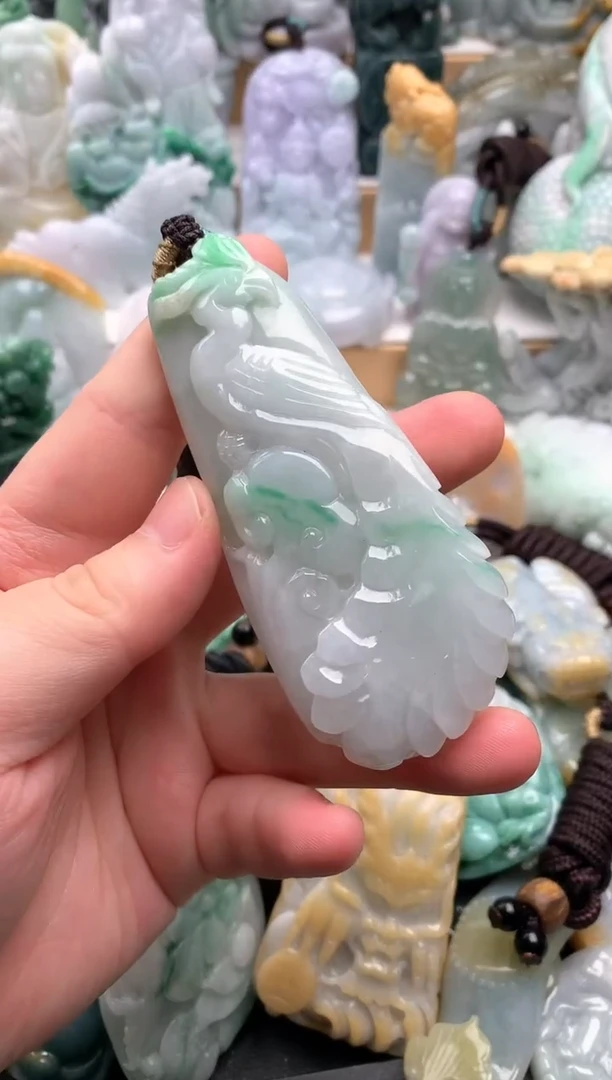 吊坠(不含链)未镶嵌翡翠1