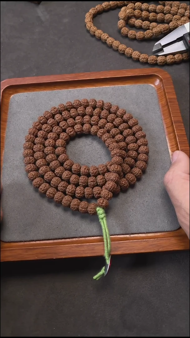 吊坠金刚菩提W-D2头货纯血老树王小金刚菩提108（10mm+)