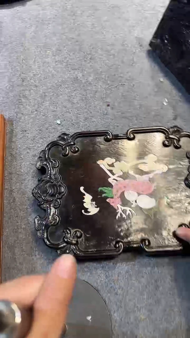 木紫檀拆件雕刻板以直播间实物为准微瑕老物件