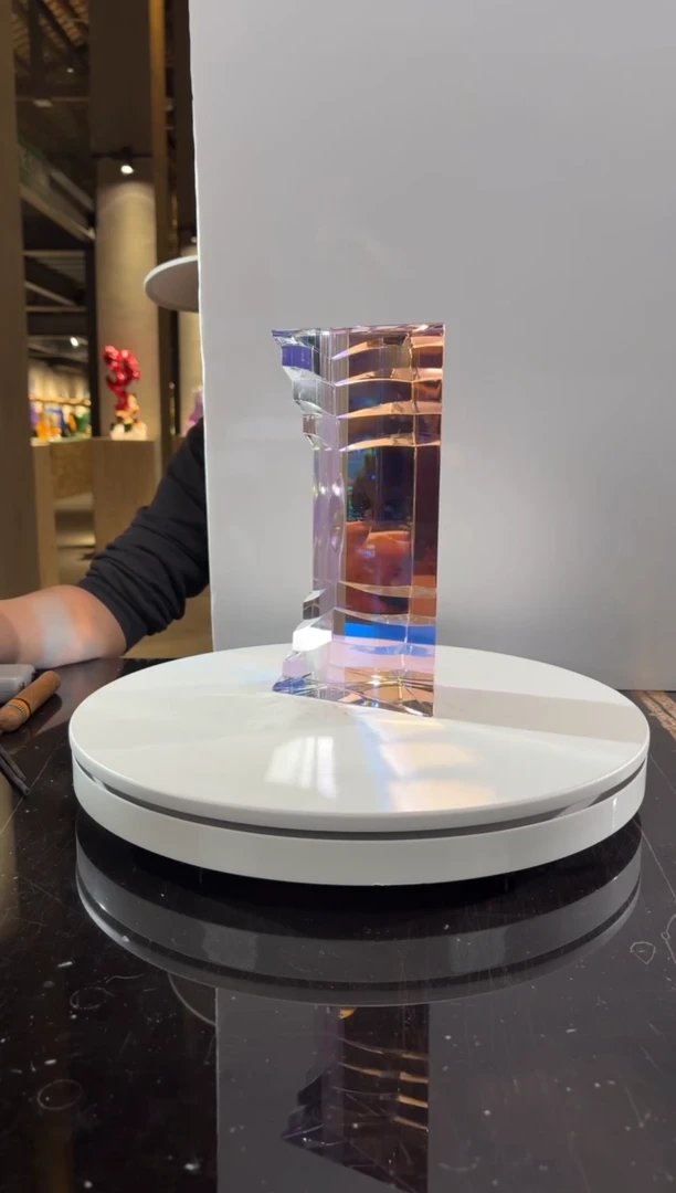 摆件紫时空之锁摆件