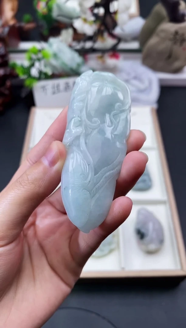 颈饰未镶嵌翡翠天然缅甸A货翡翠