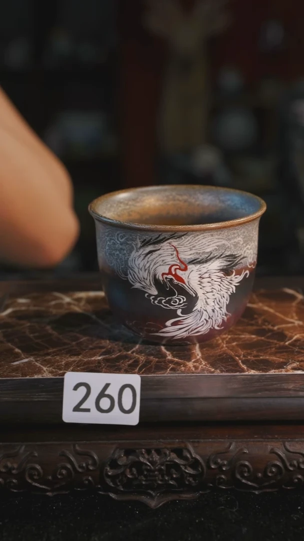 杯子等烟雨陶瓷手作主人杯260