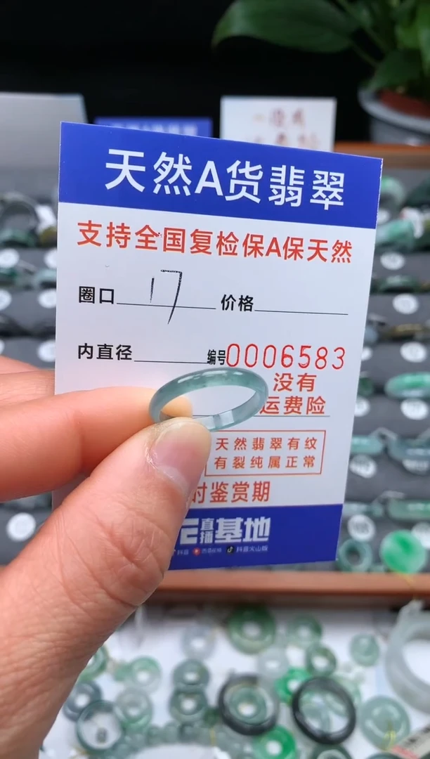 【闪购商品】翡翠戒指未镶嵌0000006583