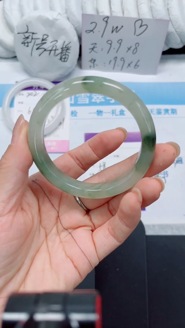 未镶嵌手镯石英质玉203-58
