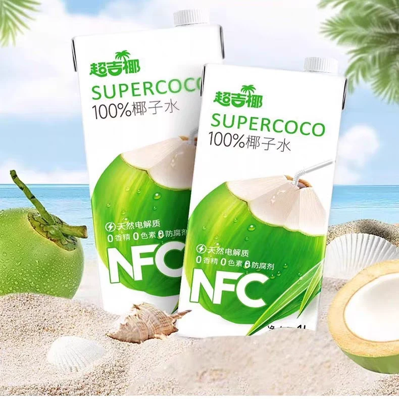 超级椰100%椰子水夏日必备饮品