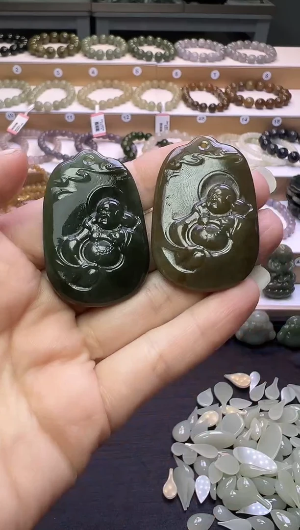 颈饰未镶嵌和田玉125号链接多样性发一