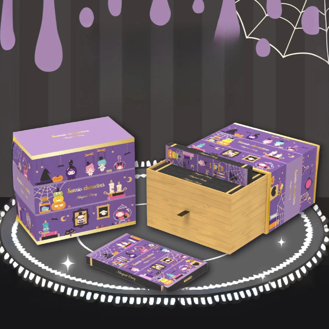 怼【吃吃】万画云游 三丽鸥家族日常小卡第三弹-魔法日记卡牌盲盒