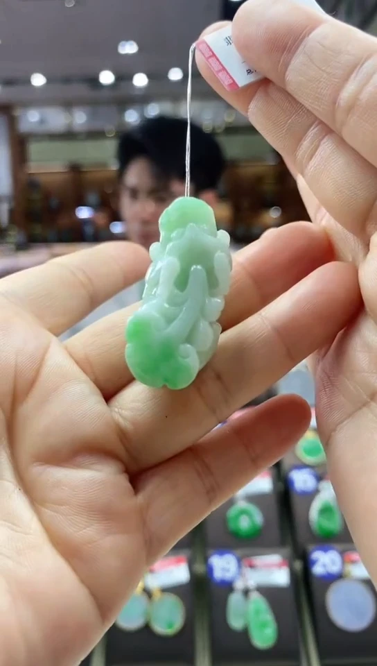 颈饰未镶嵌翡翠貔貅