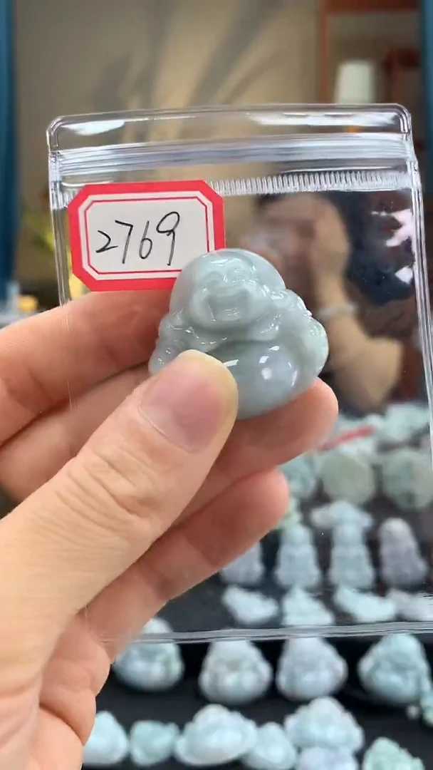 颈饰未镶嵌翡翠佛公2769