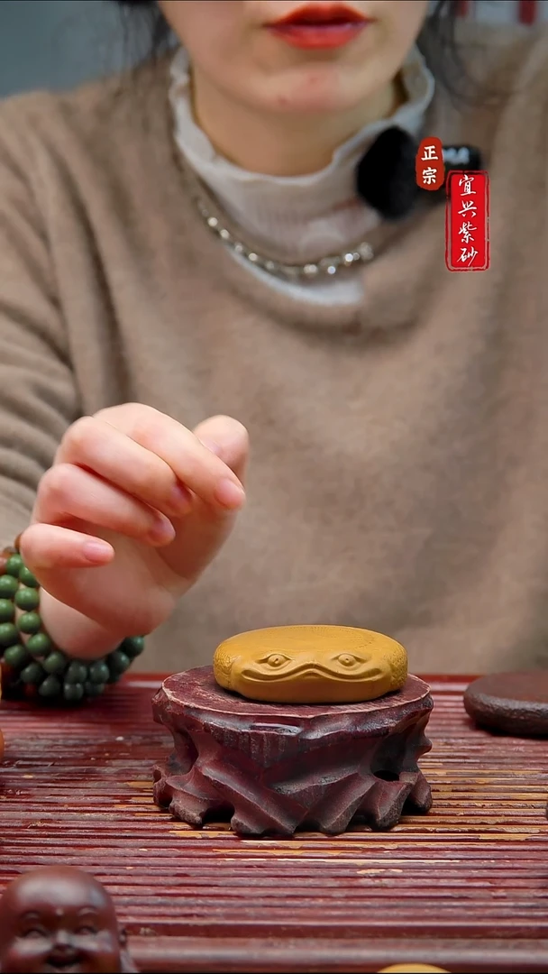 紫砂茶宠宜兴紫砂茶宠摆件