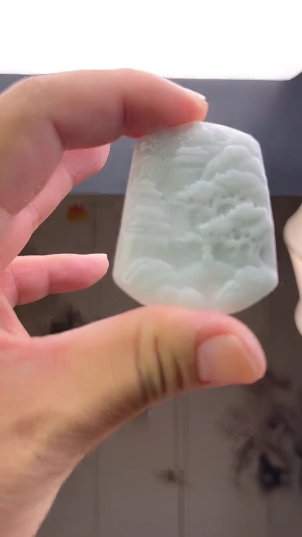 翡翠未镶嵌颈饰天然翡翠