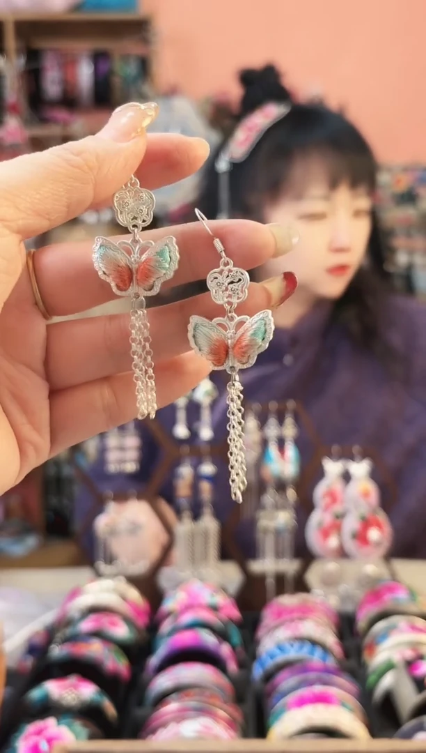 艺枝独绣手工饰品19