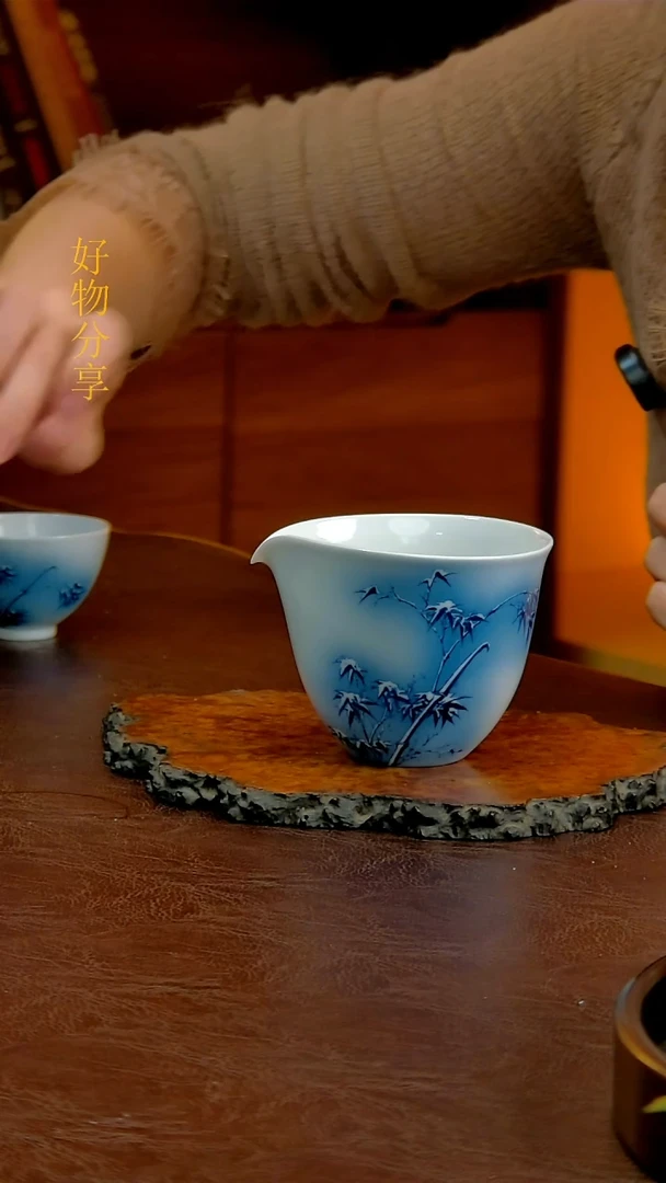 青花雪竹公道