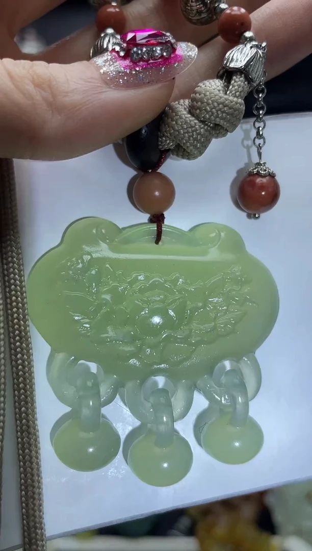 未镶嵌岫玉吊坠·多样性发*货拍一发一