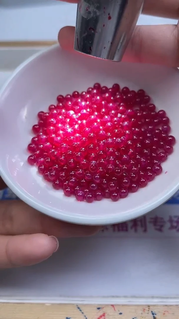 未镶嵌散珠红宝石B2152 红宝石4mm20颗19.8元