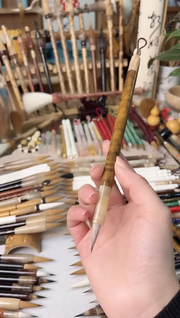 【清水试笔，拒绝蘸墨】墨琳笔庄毛笔1支