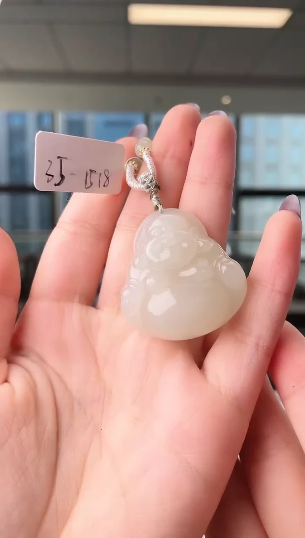 颈饰未镶嵌和田玉35佛公 1518