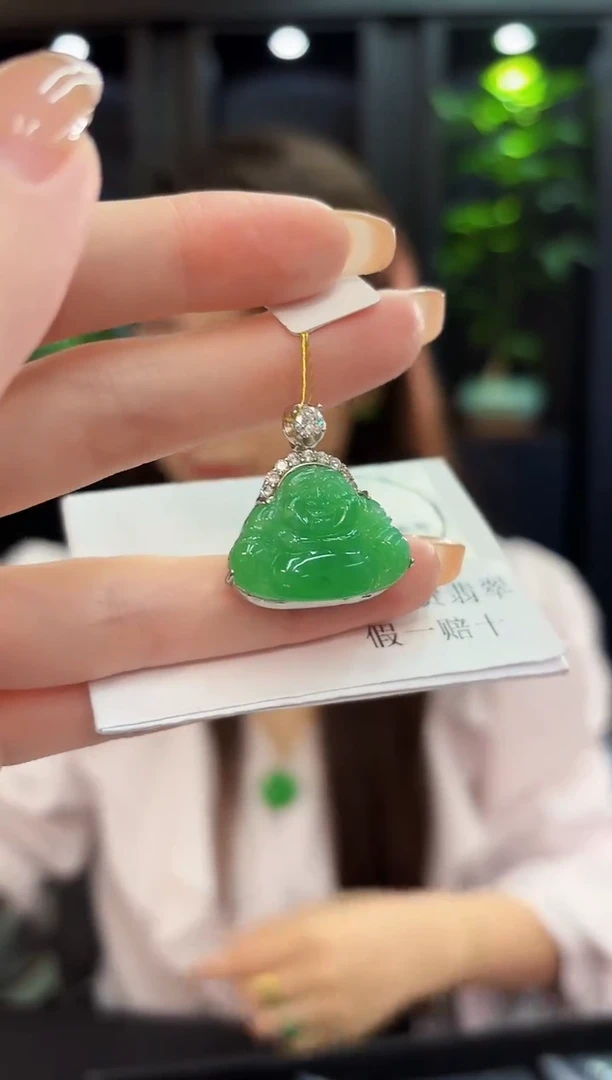 吊坠(不含链)未镶嵌翡翠 缅料A货/支持复检/一件