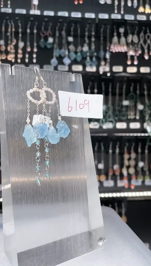 【闪购商品】紫晶耳饰银S925镶嵌喜欢拍