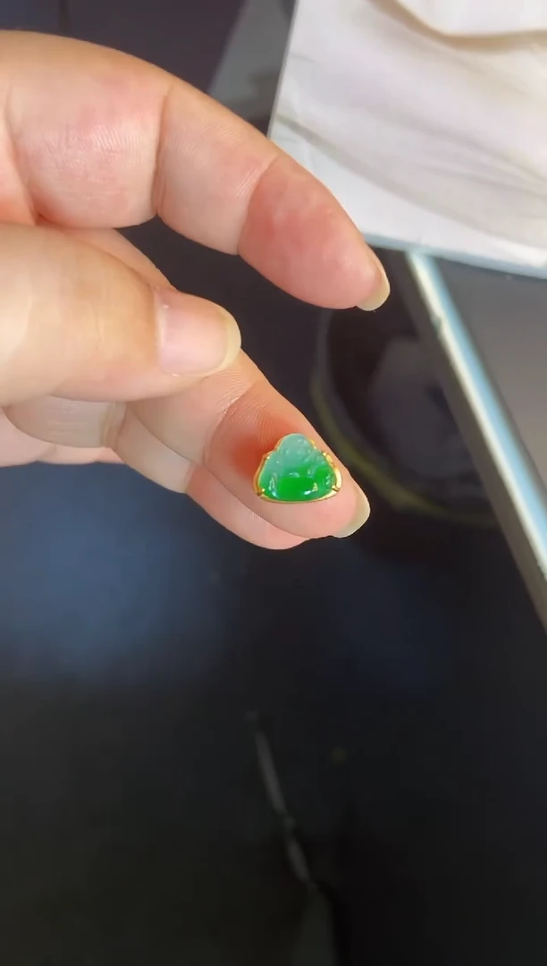 吊坠(不含链)银S925镶嵌翡翠1