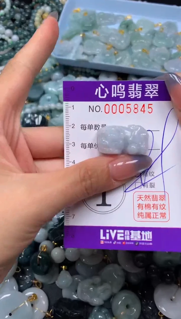 颈饰未镶嵌翡翠闪购005845