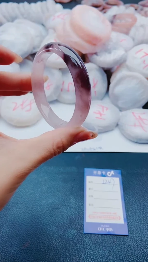 未镶嵌手镯石英质玉L247-57-58