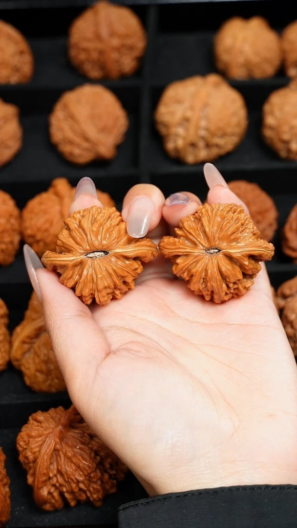 吊坠文玩核桃44四座楼打底