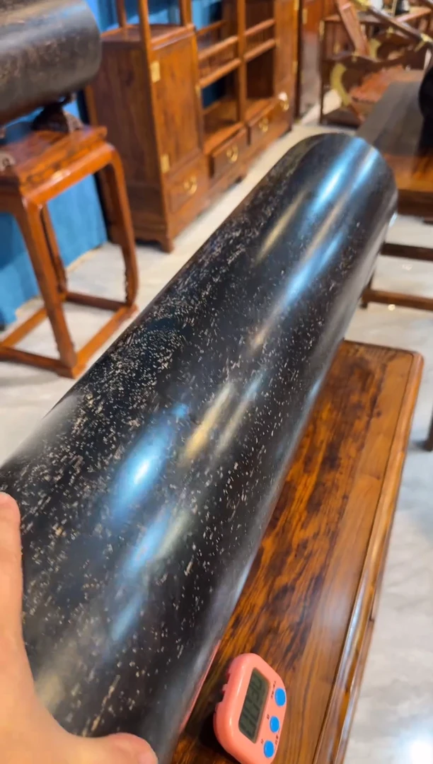 木紫檀横财 素面 长80