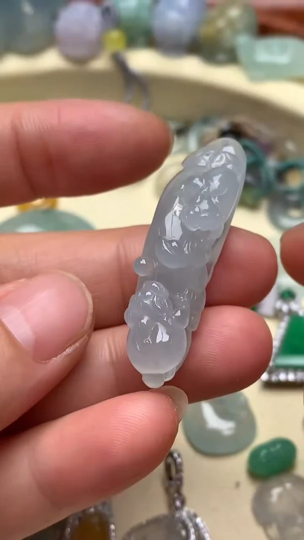 【闪购商品】翡翠颈饰未镶嵌翡翠挂件吊坠