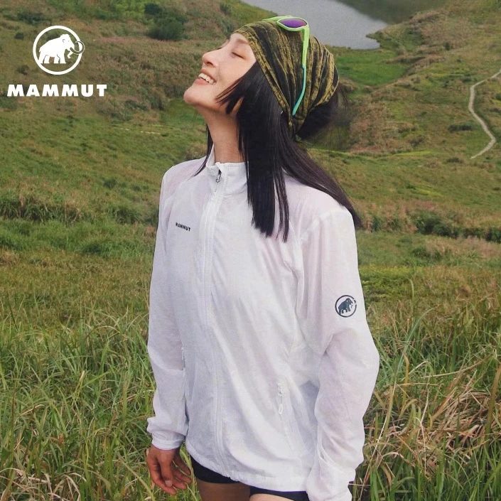 MAMMUT猛犸象Wing 女士户外舒适便携易收纳防风夹克轻薄外套